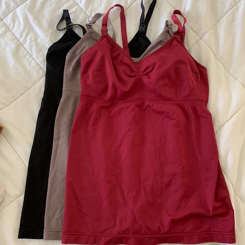 3 Nursing Tank Tops
